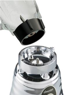 Glaskrug 1,25 L für Oster Mixer – Wahl: Komplett mit 6er Klinge oder einzeln