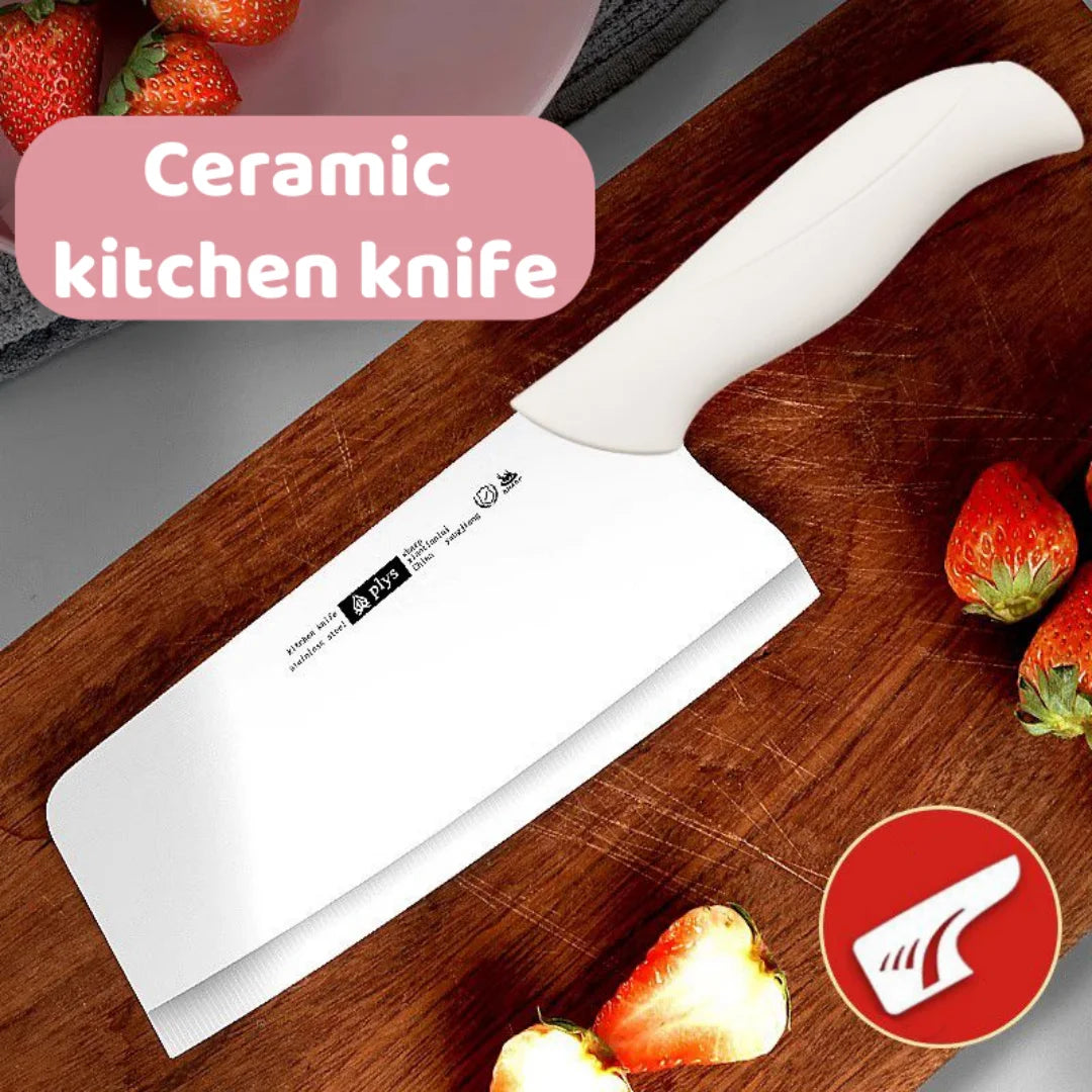 PLYS Ceramic Knives, Slicing Knife, Meat Cleaver, Fish Fillet Knife, Cutting Knife, Fruits Knife, Kitchen knives, Chef Knife