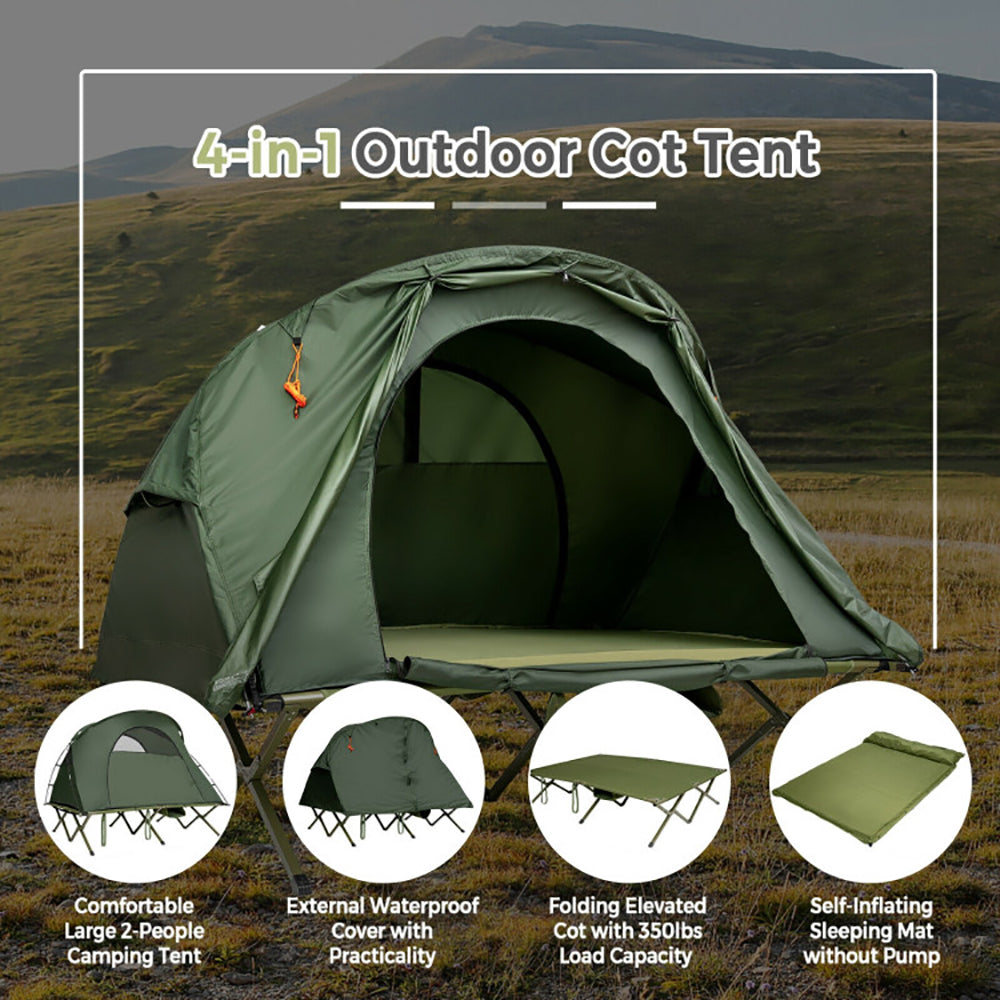 2-Personen Outdoor Camping Zelt  Mit robuster Außenhülle