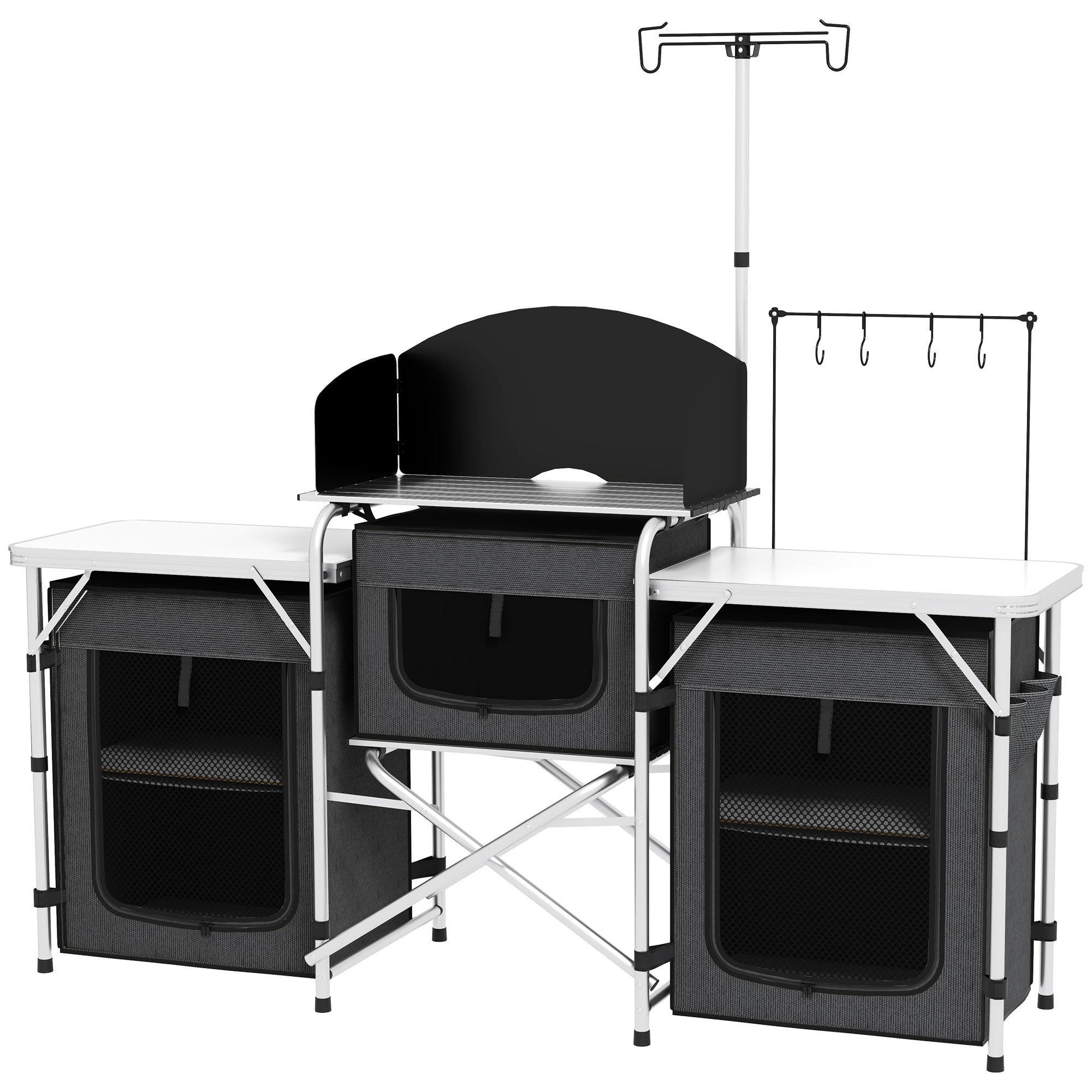 Aluminium Camping-Küche  Portable Folding Camping Table