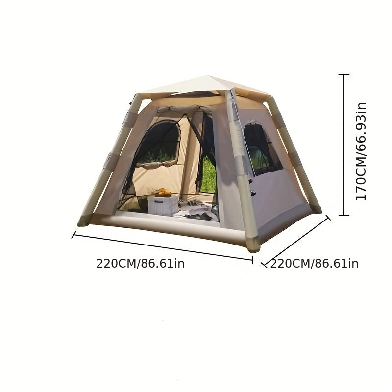 juliful unic Aufblasbares Zelt  2-4 Personen