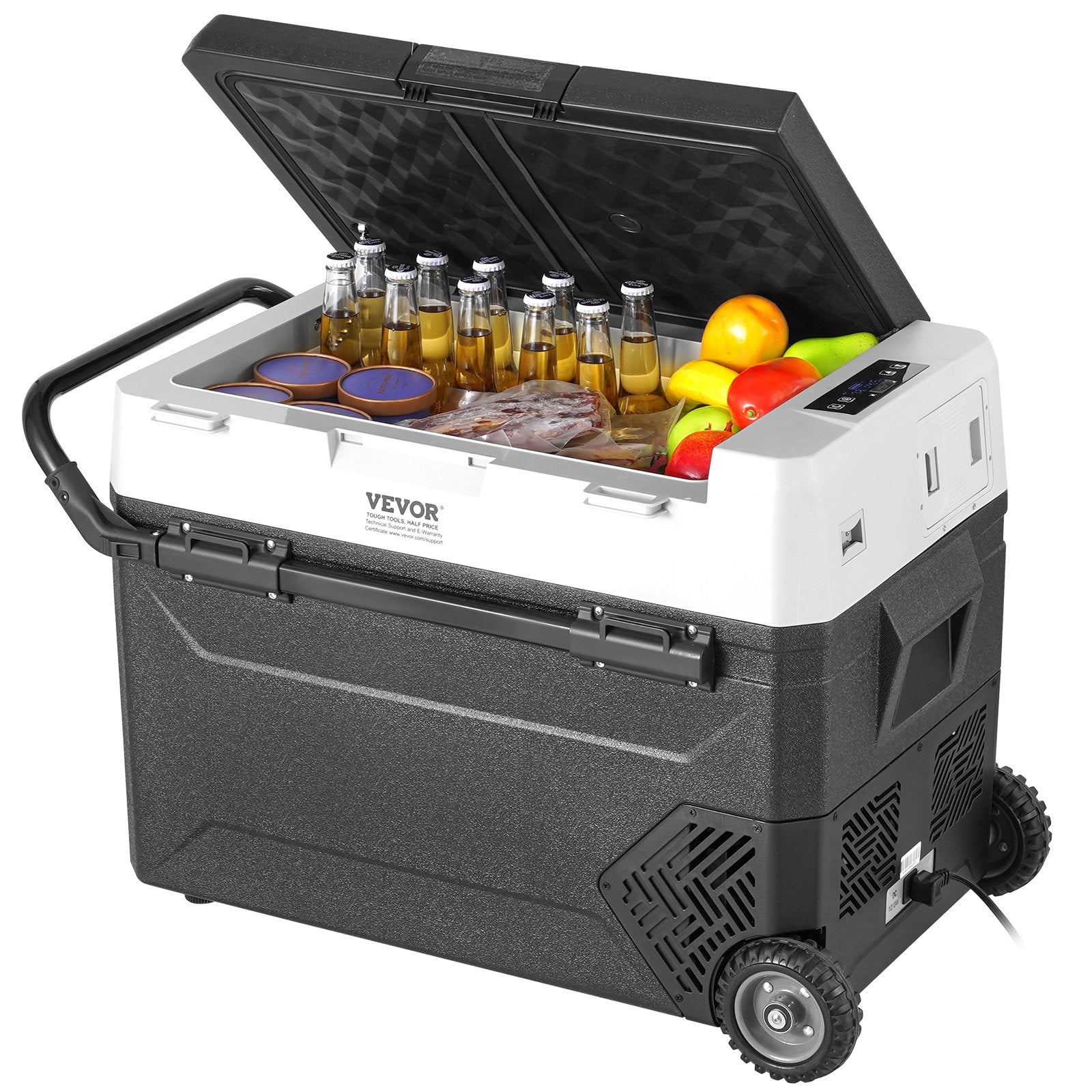 Tragbarer Autokühlschrank 60L  12V Auto Kühlbox
