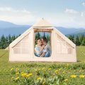 Aufblasbares Glamping-Zelt für 3-5 Personen  Mit Handpumpe