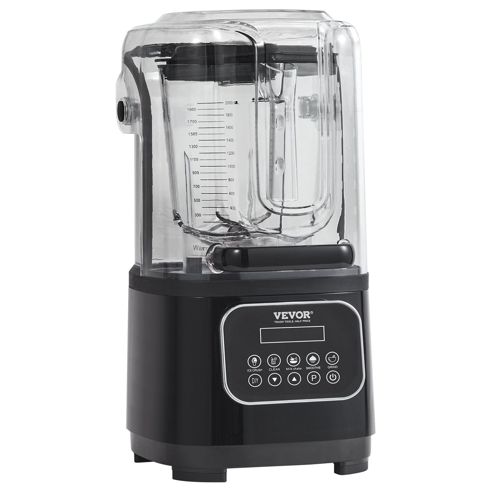 VEVOR Professional Blender  Mit Schallschutzhaube