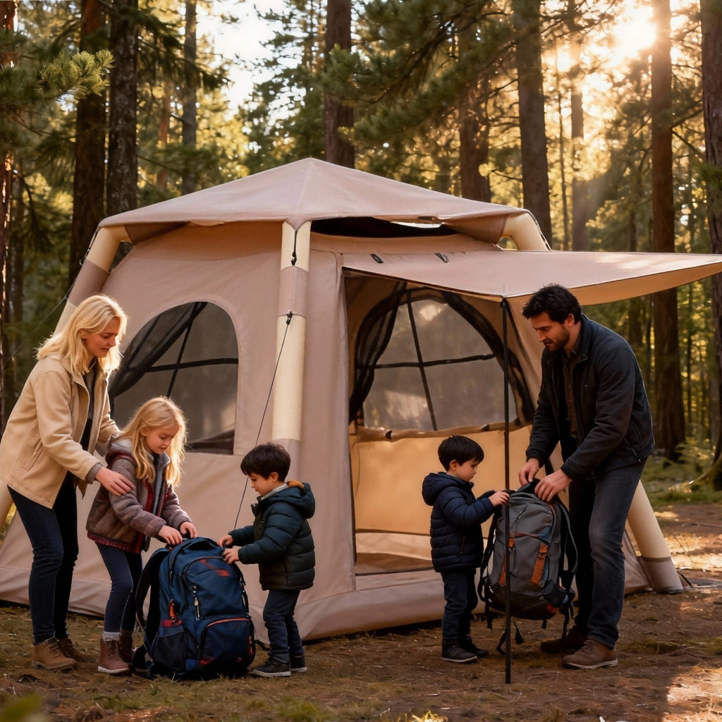 juliful unic Aufblasbares Zelt  2-4 Personen