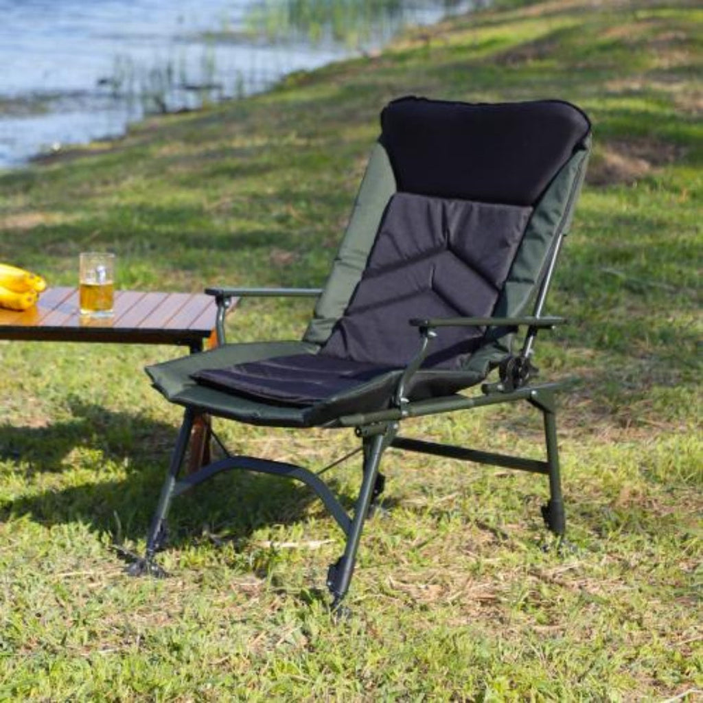 Camping-Loungesessel mit abnehmbarer Fußstütze  Ultimativer Relax-Komfort