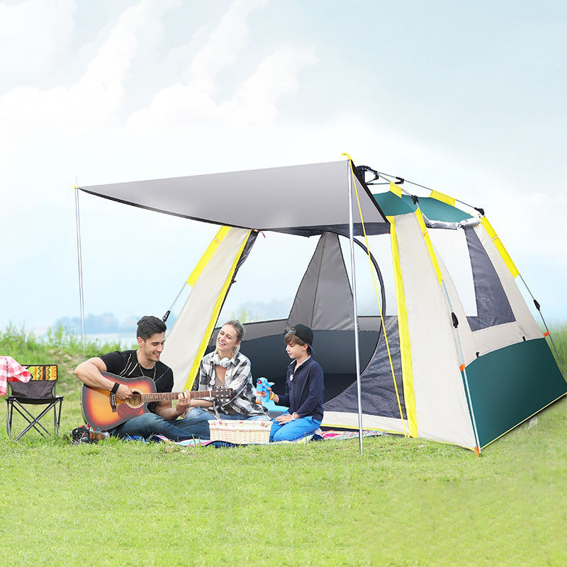 Automatisches Pop-up-Zelt – für Camping &amp; BBQ  Sekundenschneller Aufbau