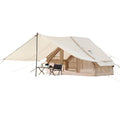 Aufblasbares 4-Jahreszeiten Glamping-Zelt mit Canopy  Für 3-5 Personen