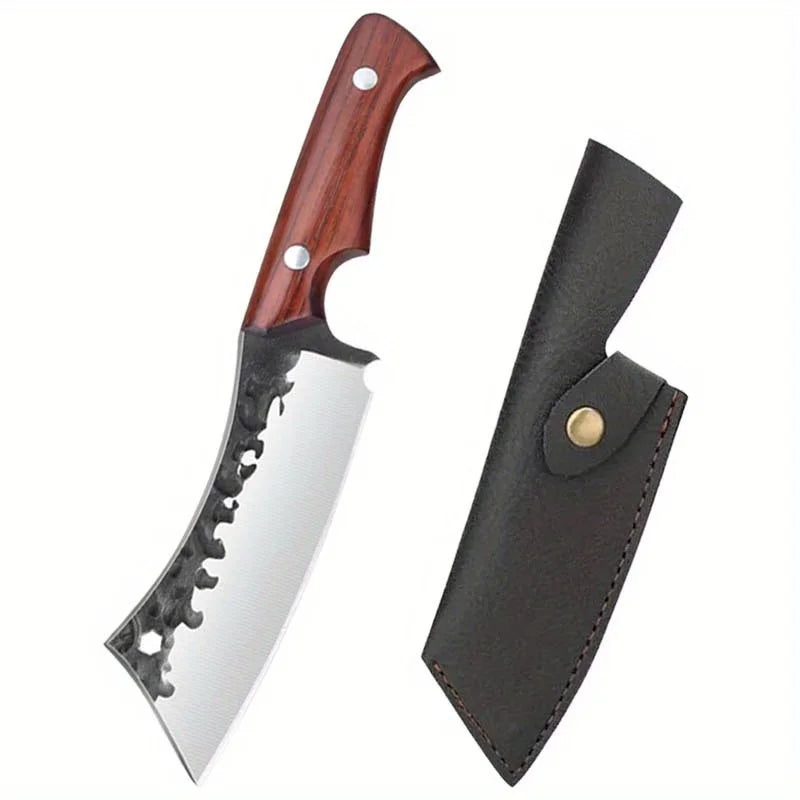 Professional Kitchen Chef Knife Multipurpose Stainless Steel Boning Cutting Utility Cleaver Butcher Fish Vegetable Beef Meat