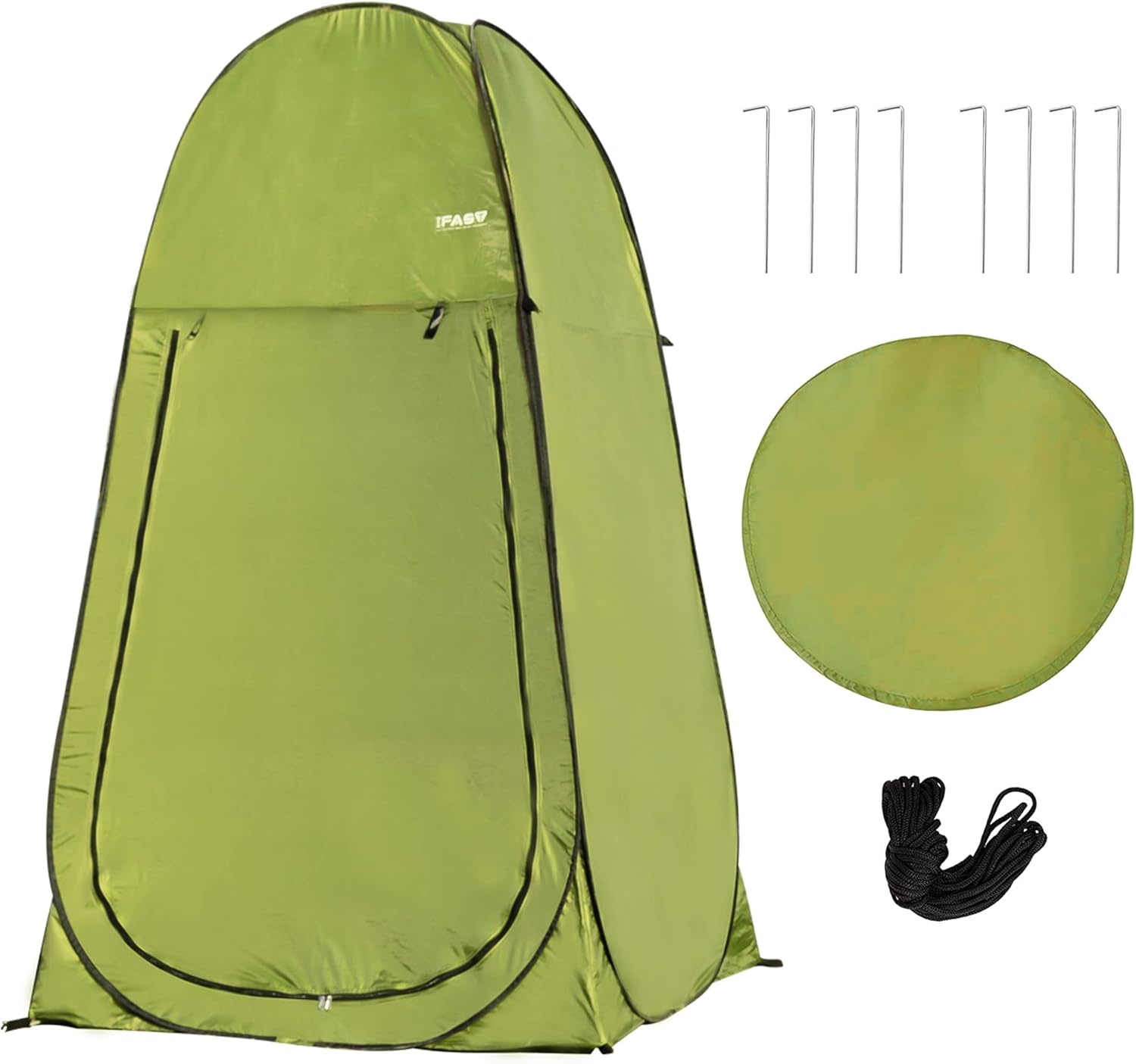 7FT Instant Up Privacy Zelt – 3-in-1  Duschzelt