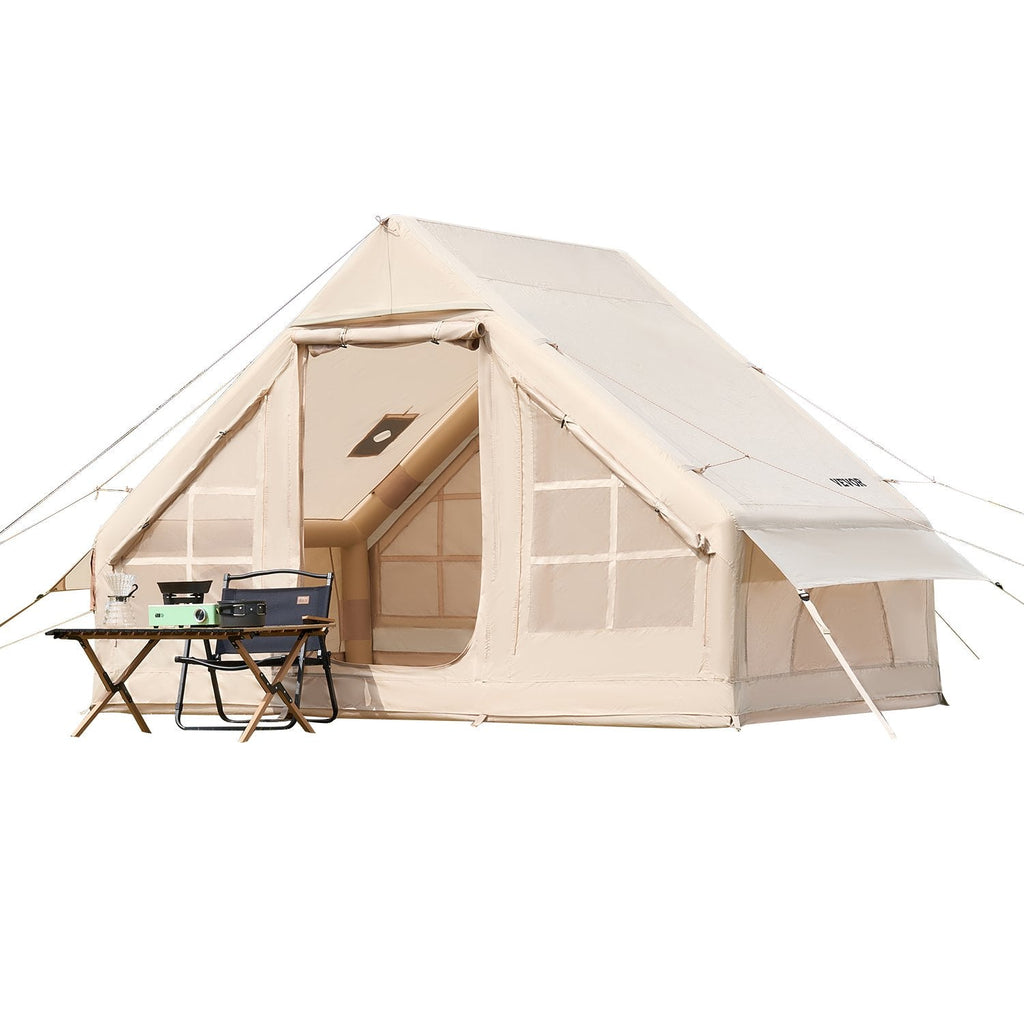 Aufblasbares 4-Jahreszeiten Glamping-Zelt  Für 3-5 Personen