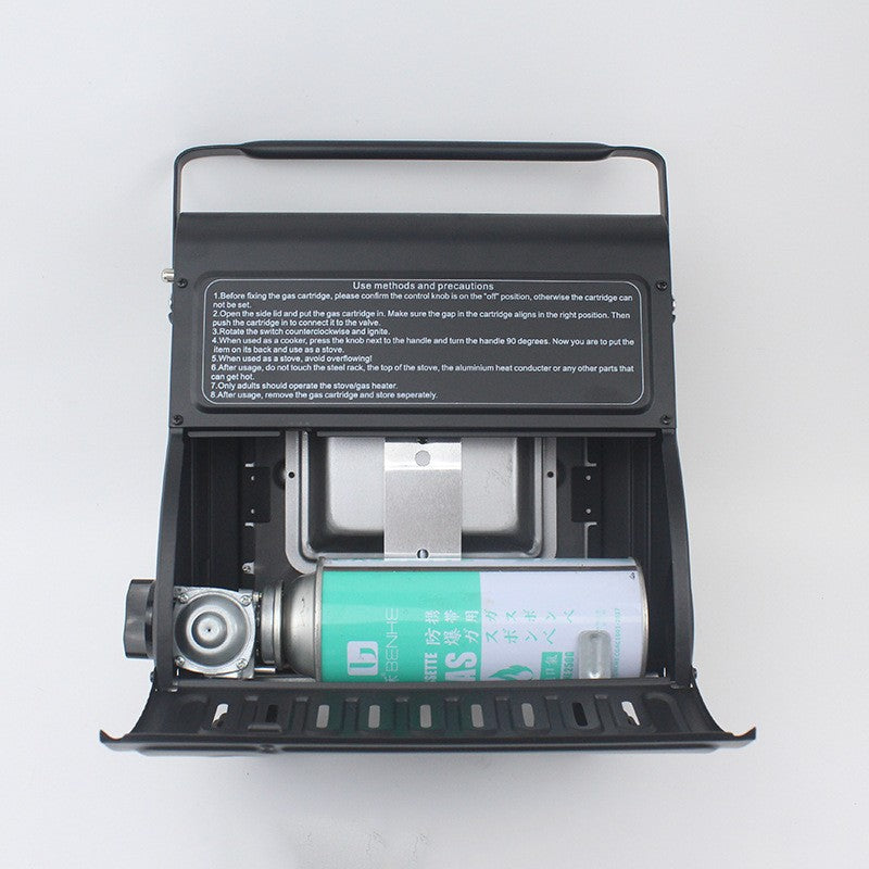 Tragbarer Outdoor-Legierungsheizer  2 Varianten: Single Use & Dual Use