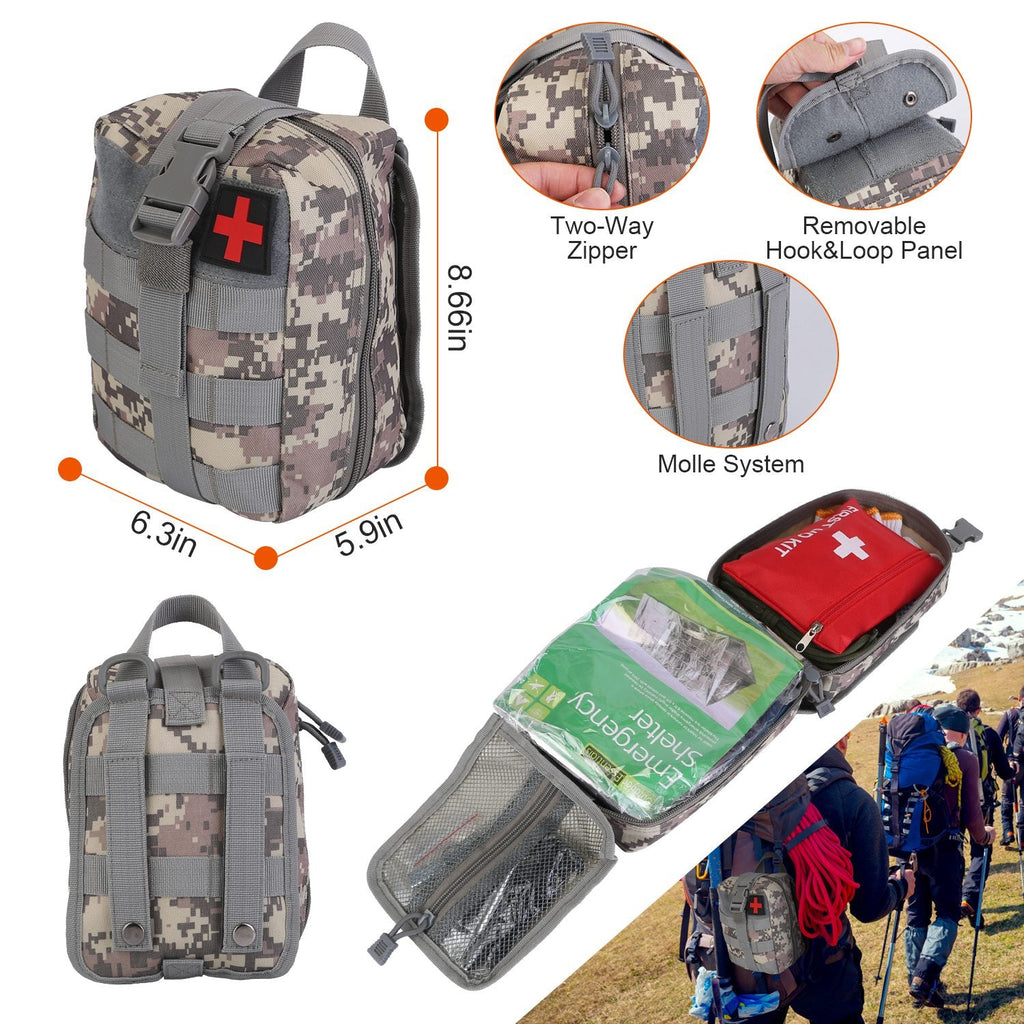 25-teiliges Survival-Set  Professionelle Überlebensausrüstung