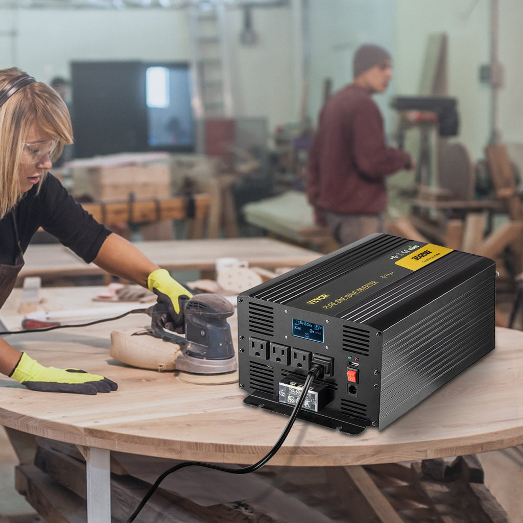 3500W Pure Sinuswellen Inverter  DC 12V zu AC 120V