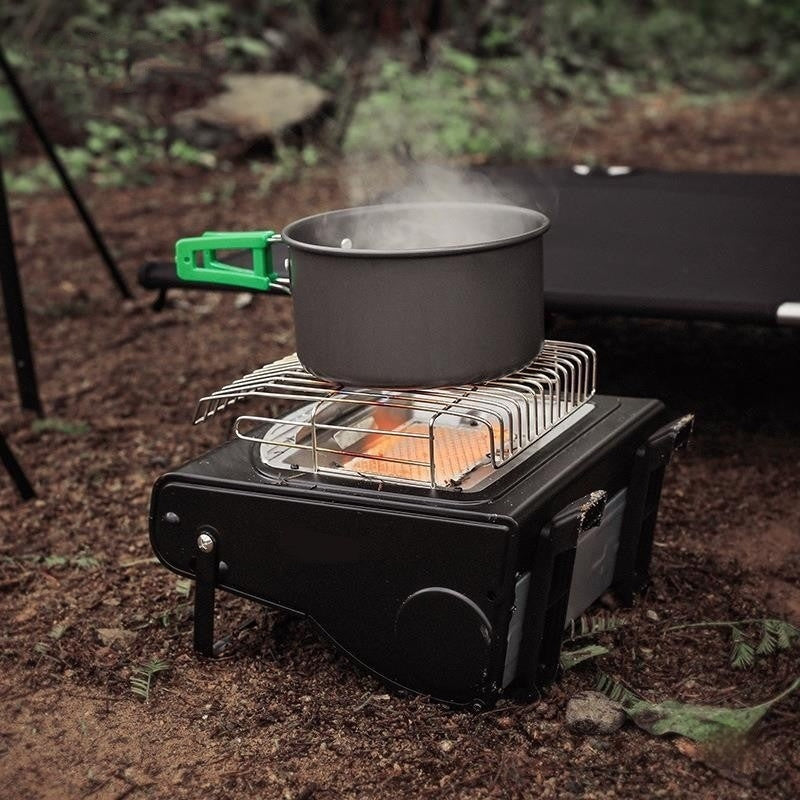 Tragbarer Outdoor-Legierungsheizer  2 Varianten: Single Use & Dual Use