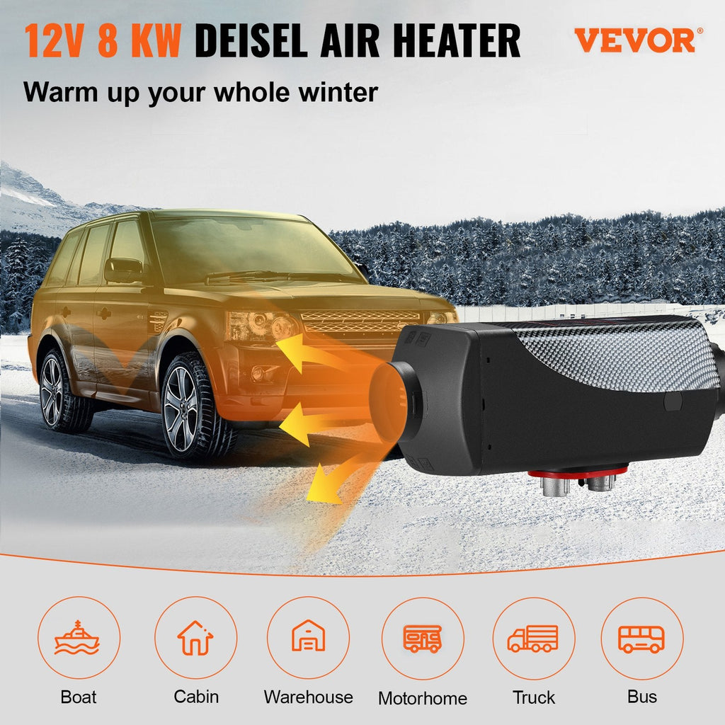 12V 8KW Diesel Lufterhitzer  Standheizung Diesel