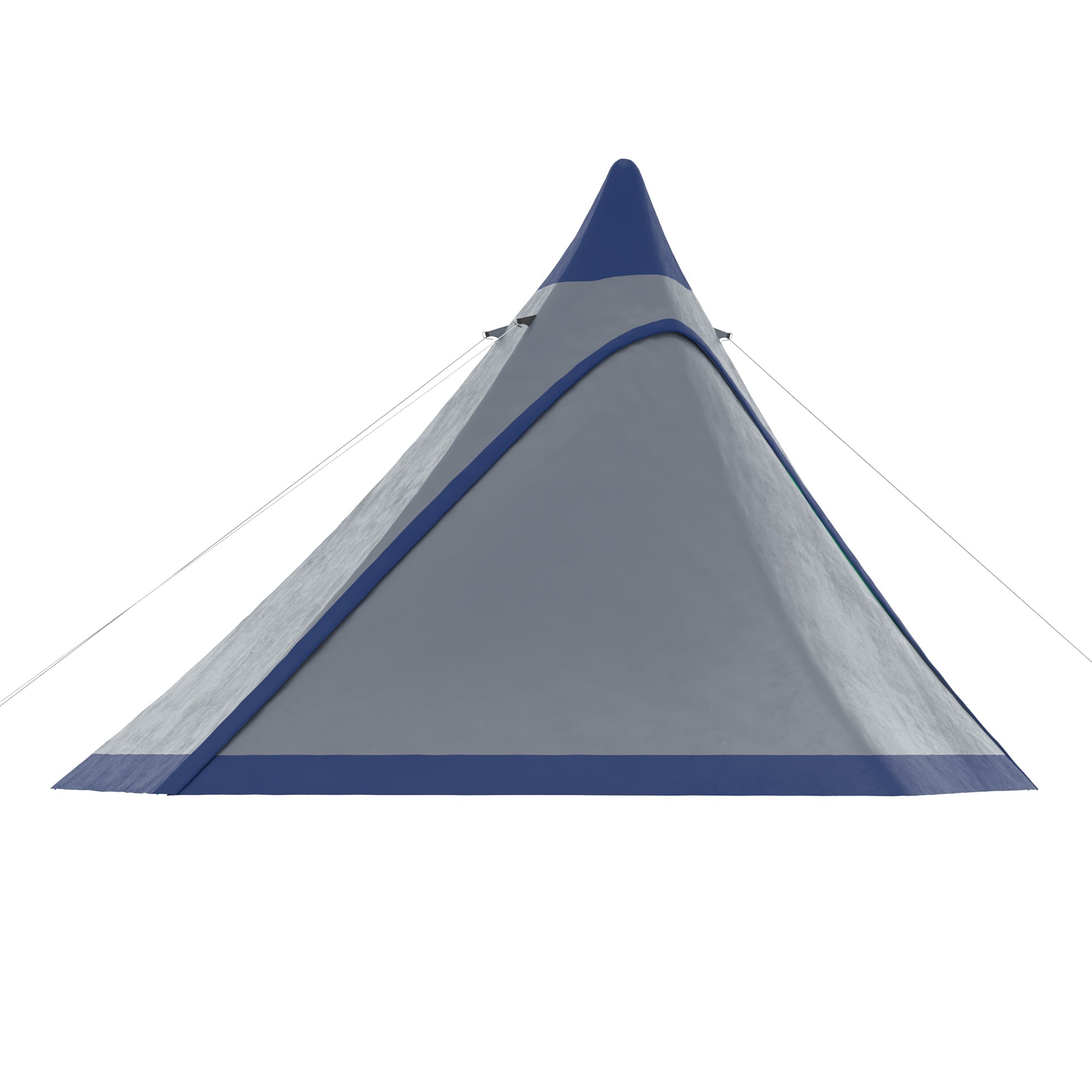 Teepee Zelt 15.4' x 15.4' x 8.5'  Wasserdichtes Campingzelt mit Veranda